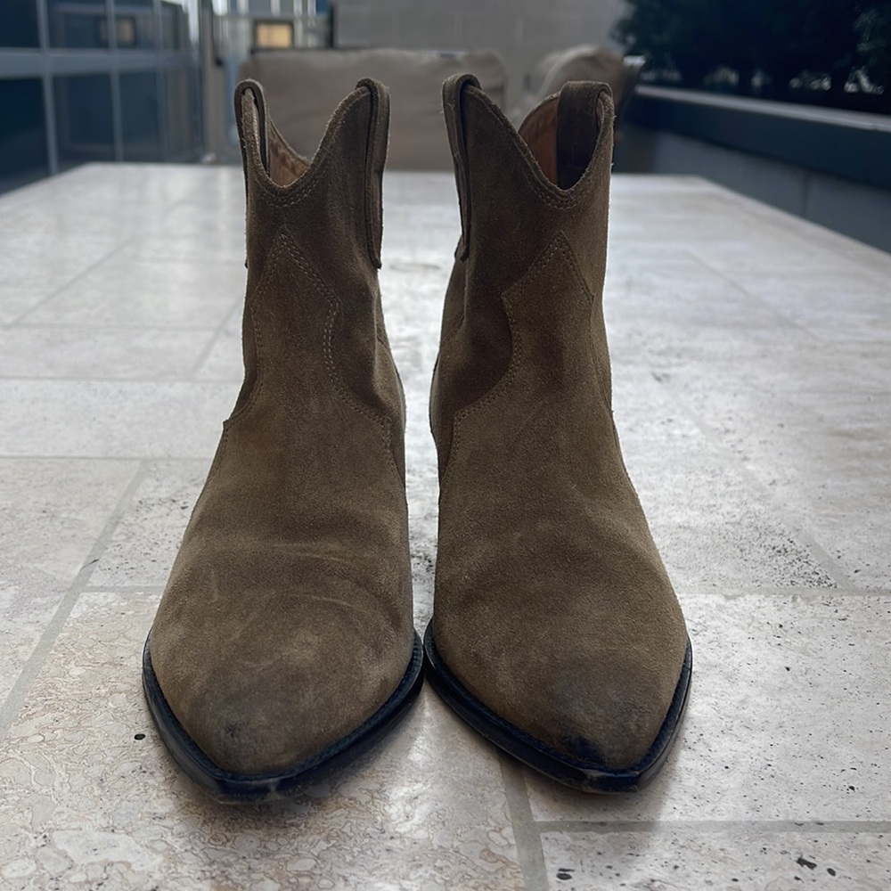Isabel Marant Pointed Toe Western Boot, Size 38. - image 3